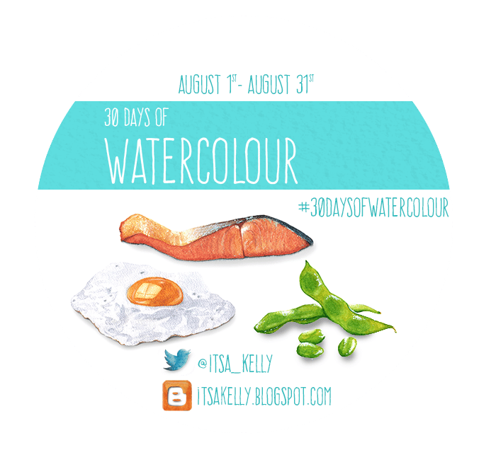 30 Days of Watercolour - image 3 - student project