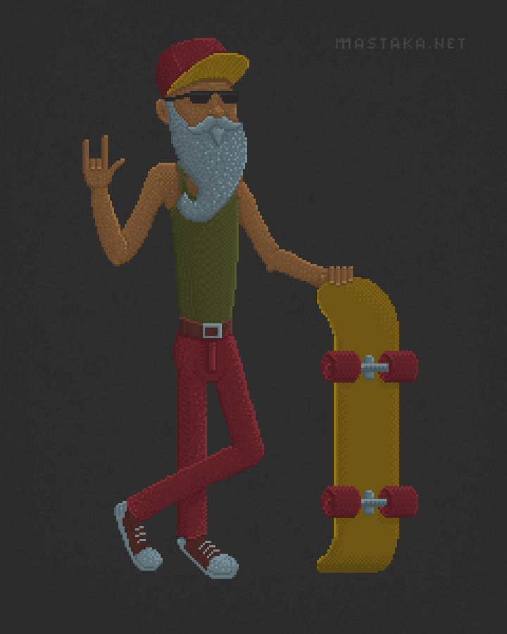 Old Skater: Colors - image 4 - student project