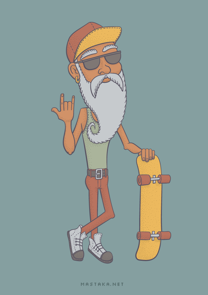 Old Skater: Colors - image 1 - student project