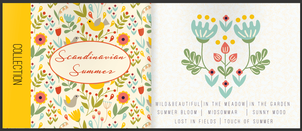 Surface Pattern design by Wanderlust Studio - image 11 - student project
