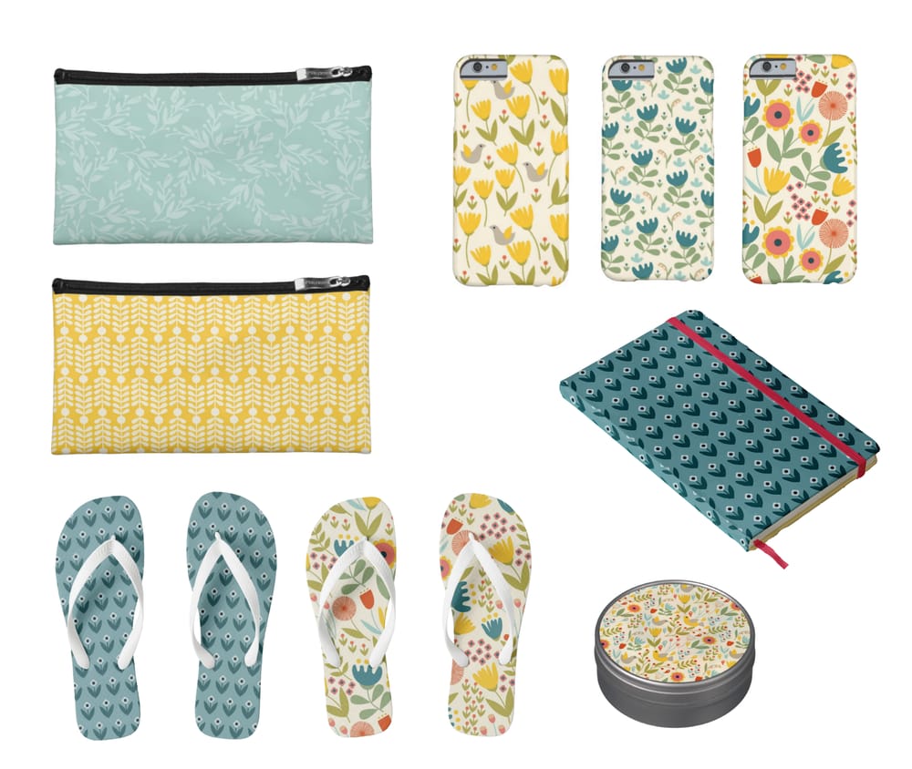 Surface Pattern design by Wanderlust Studio - image 7 - student project