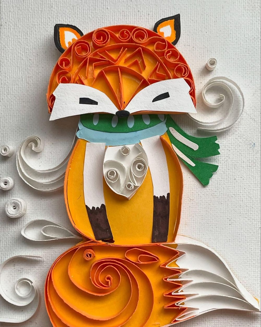 Fox on canvas and Elephant on canvas - image 1 - student project