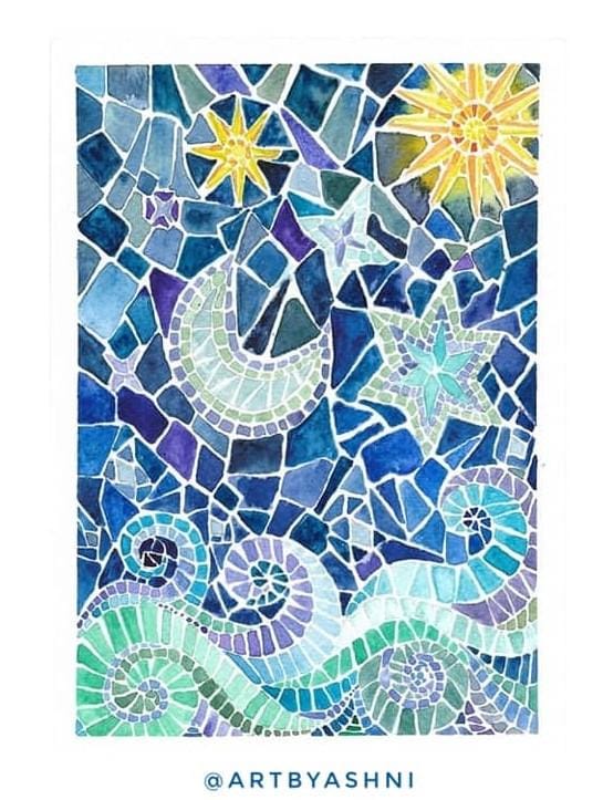 Vibrant Mosaics - image 1 - student project