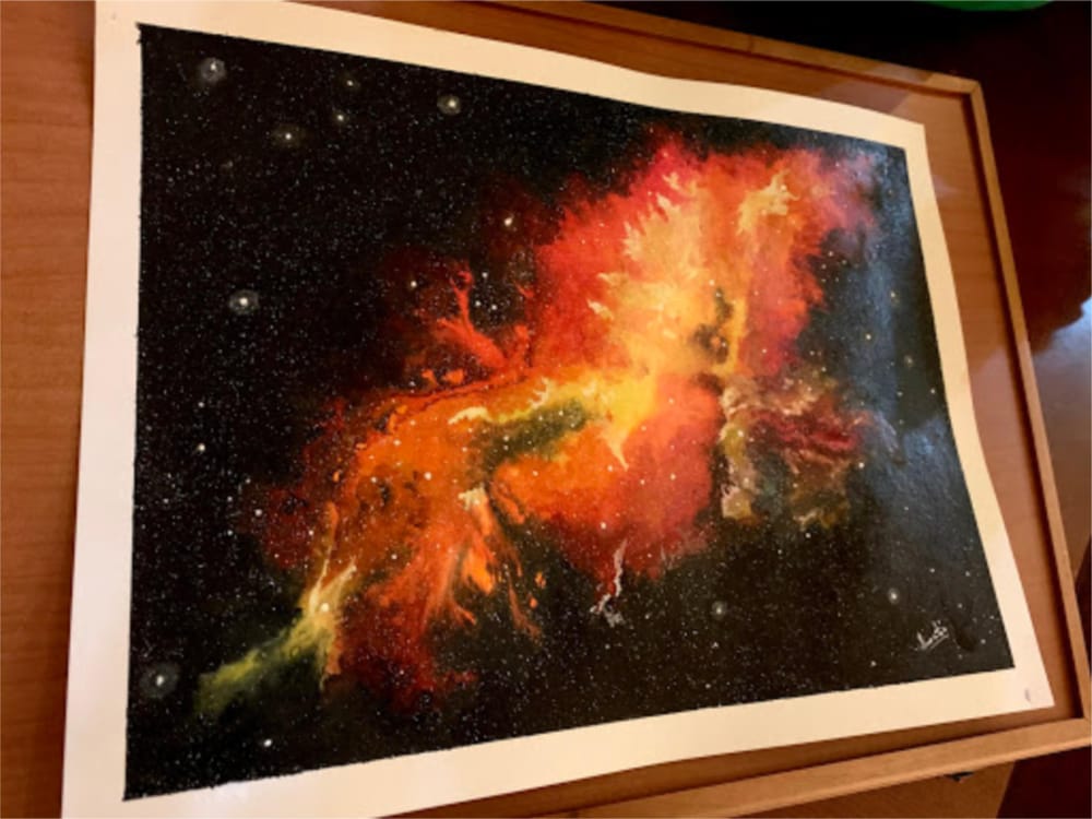Watercolor Galaxy - image 2 - student project