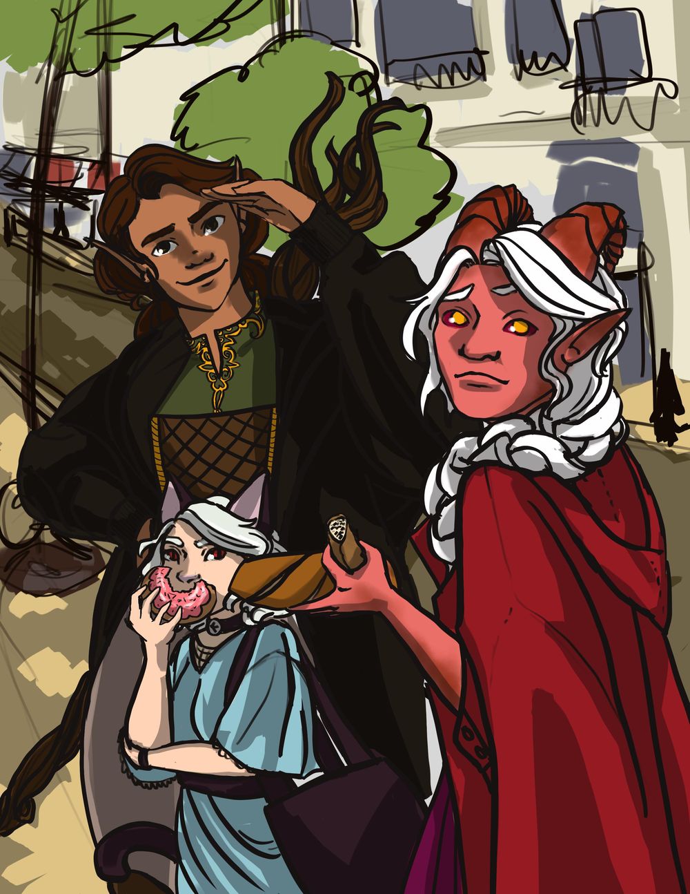 Fantasy and D&D Illustrations - image 3 - student project