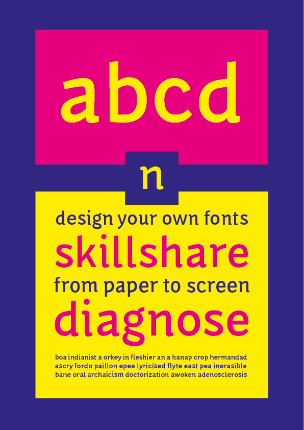 My New Font - image 3 - student project