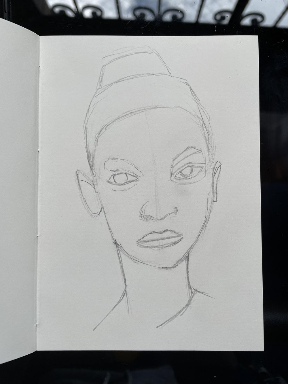 A colored portrait - following the class - image 1 - student project