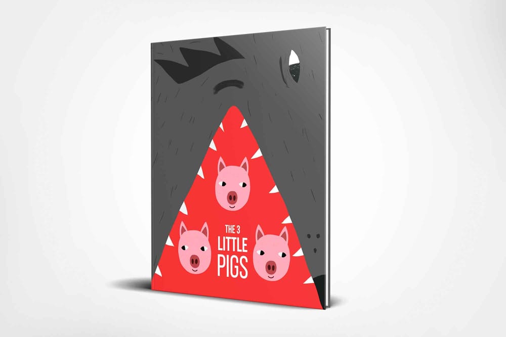 Children's book illustration | 3 Little Pigs | Kevin Foster - image 7 - student project