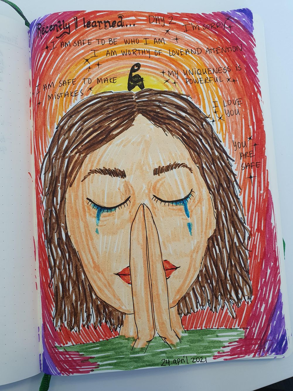 Illustrated Journaling: 14 Days of Prompts - image 2 - student project