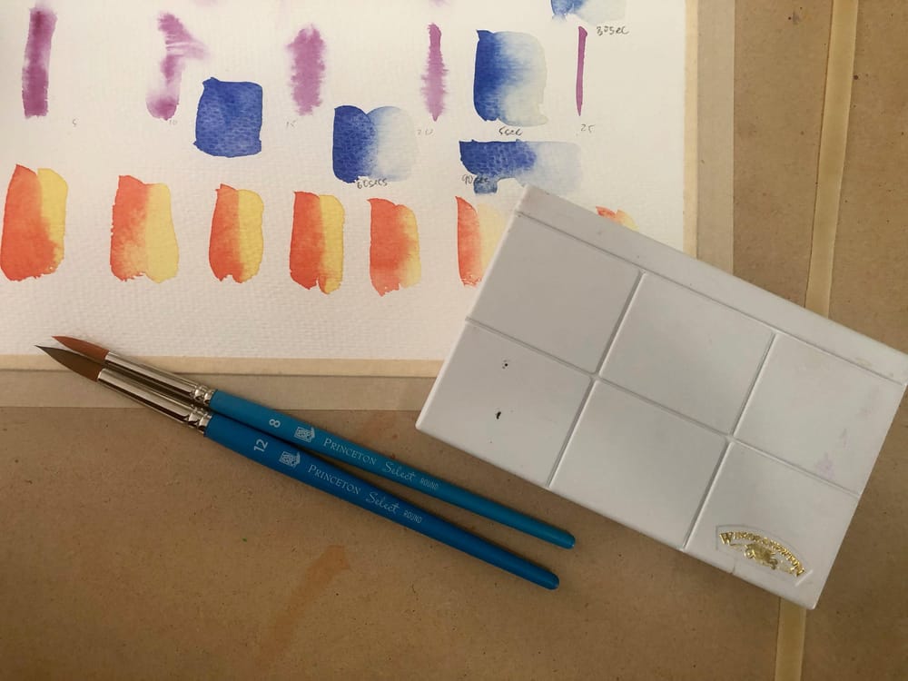 Watercolour Experiments - image 4 - student project