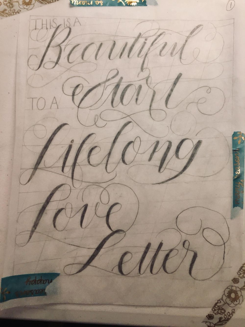 This is a beautiful start to a lifelong love letter - image 4 - student project