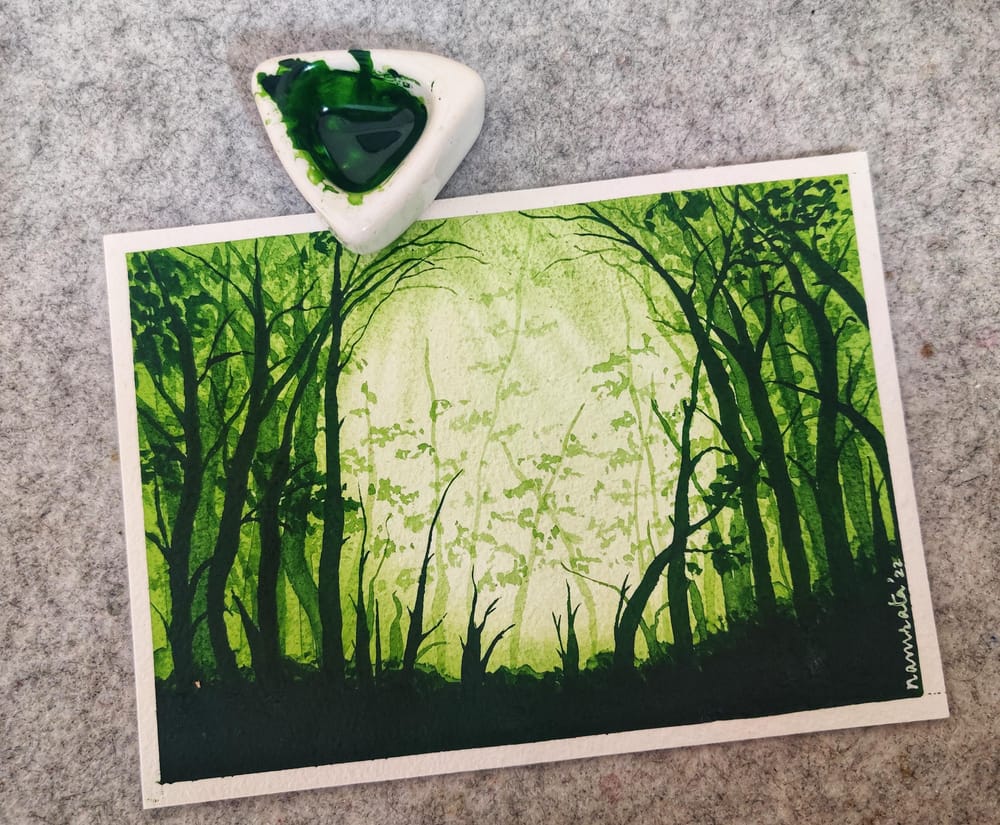 Monochrome Paintings with Umashree - image 2 - student project