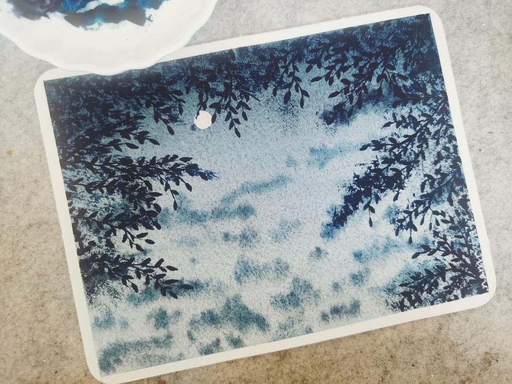 Monochrome Paintings with Umashree - image 12 - student project