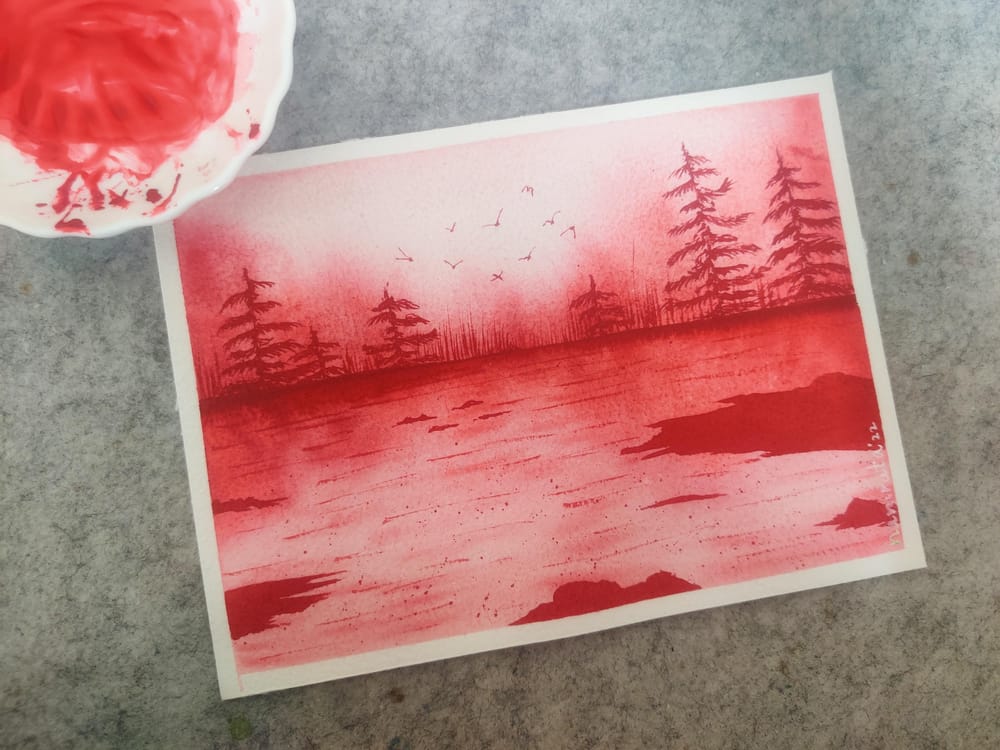 Monochrome Paintings with Umashree - image 3 - student project