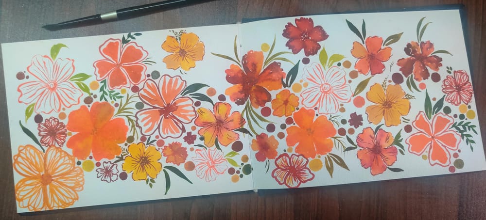 10 different painting styles with Vidhi - image 1 - student project
