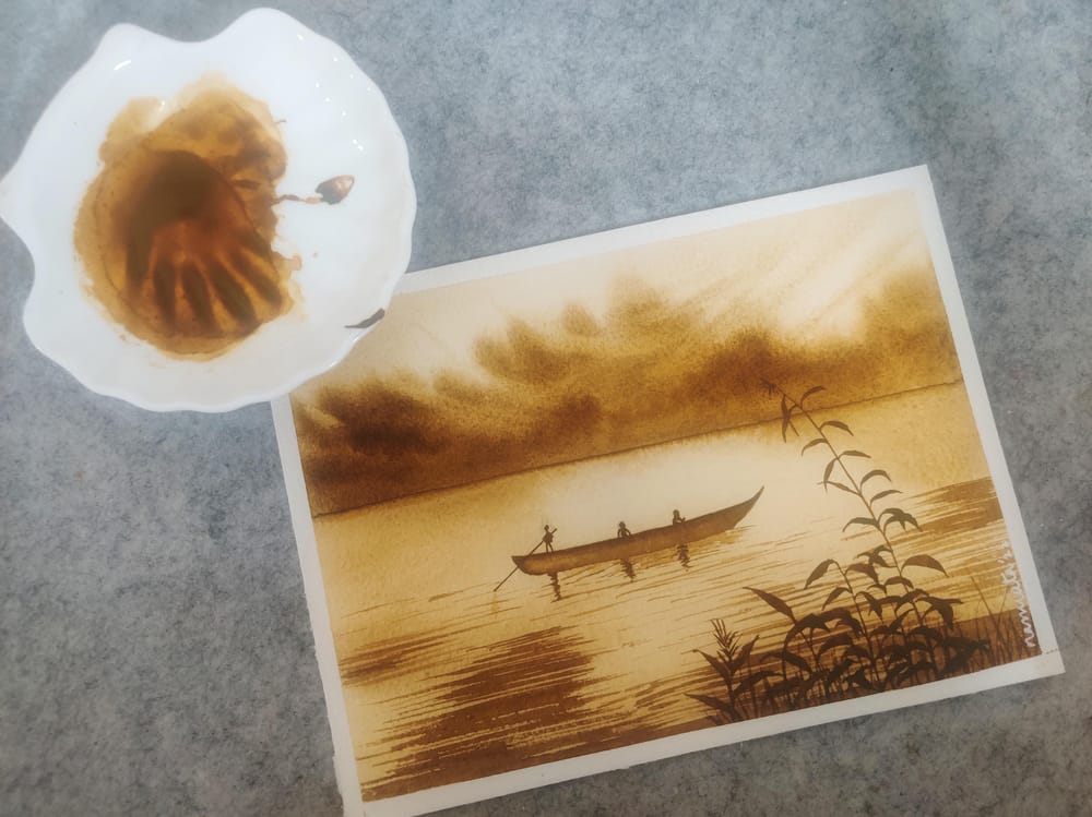 Monochrome Paintings with Umashree - image 1 - student project