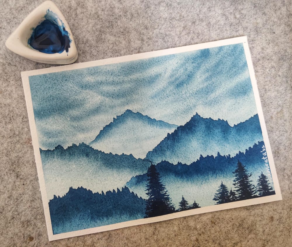 Monochrome Paintings with Umashree - image 5 - student project