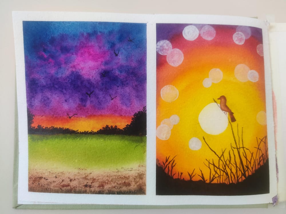 30 Days Watercolor Nature Landscapes with Umashree - image 13 - student project