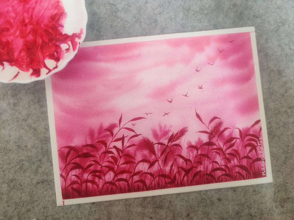 Monochrome Paintings with Umashree - image 6 - student project