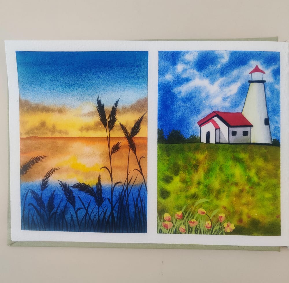 30 Days Watercolor Nature Landscapes with Umashree - image 12 - student project