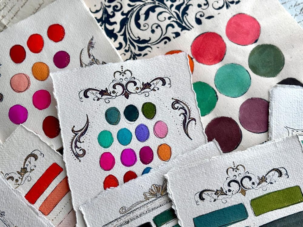 Artful Swatches: Creating Art with Color Palettes - image 5 - student project