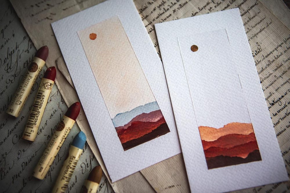Simple Landscapes: Create Simple Dynamic Landscapes with Oil Pastels - image 4 - student project