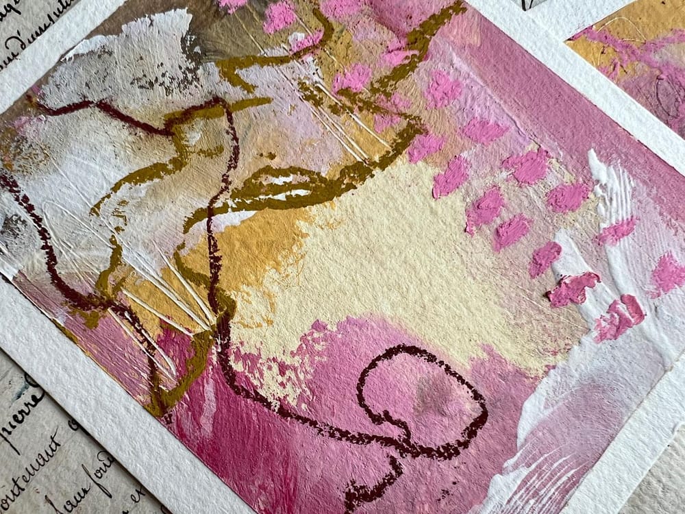 Unlocking the Power of Composition in Abstract Painting - image 1 - student project