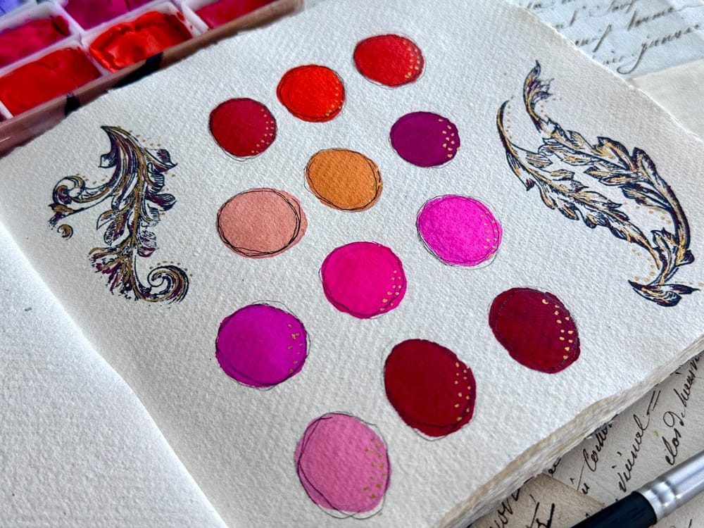 Artful Swatches: Creating Art with Color Palettes - image 1 - student project