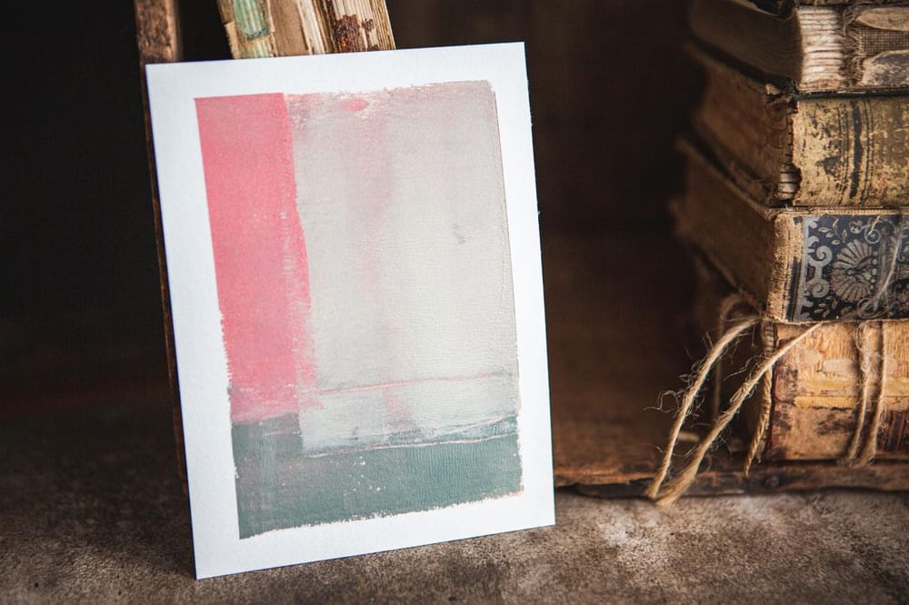 Brayer Roller: Creating Modern Abstracts With This Printmaking Tool - image 3 - student project