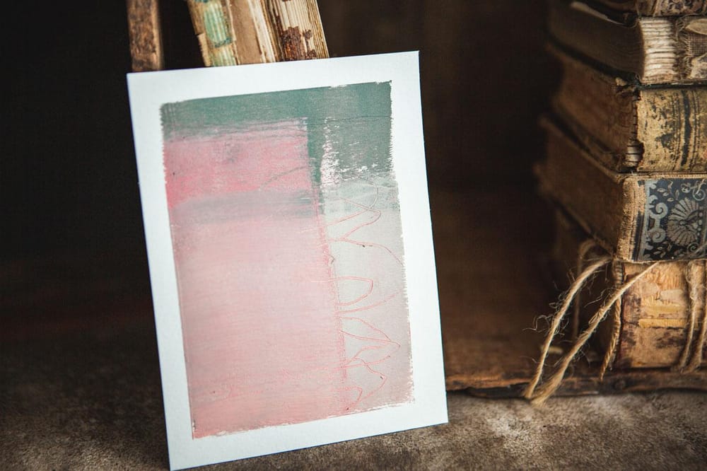Brayer Roller: Creating Modern Abstracts With This Printmaking Tool - image 2 - student project