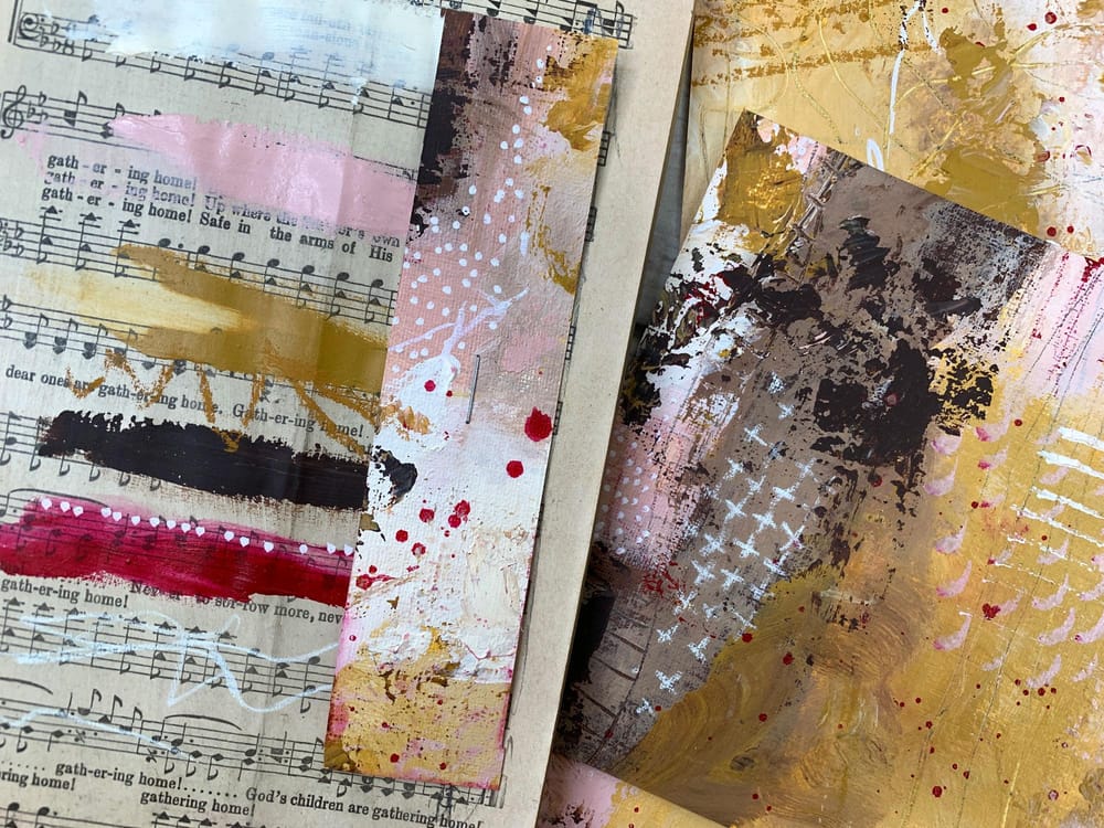 Abstract Painting Adventures - Focus on larger color blocking - image 1 - student project