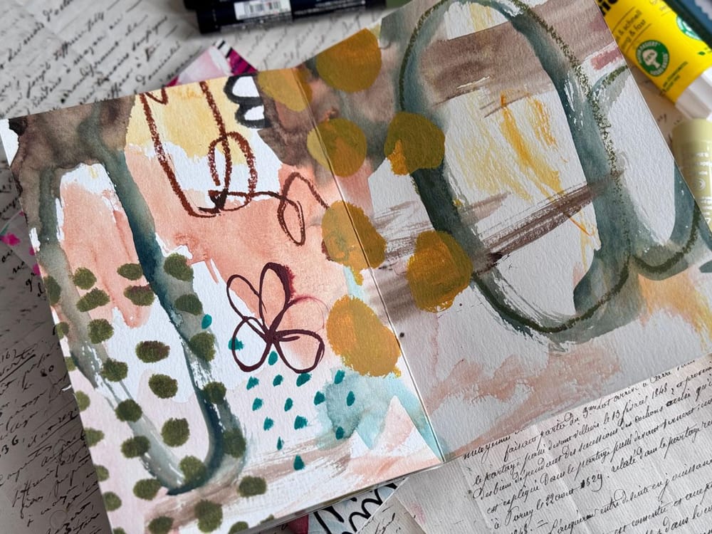 One-Paper Wonders: Painting and Folding a Unique Art Book - image 4 - student project