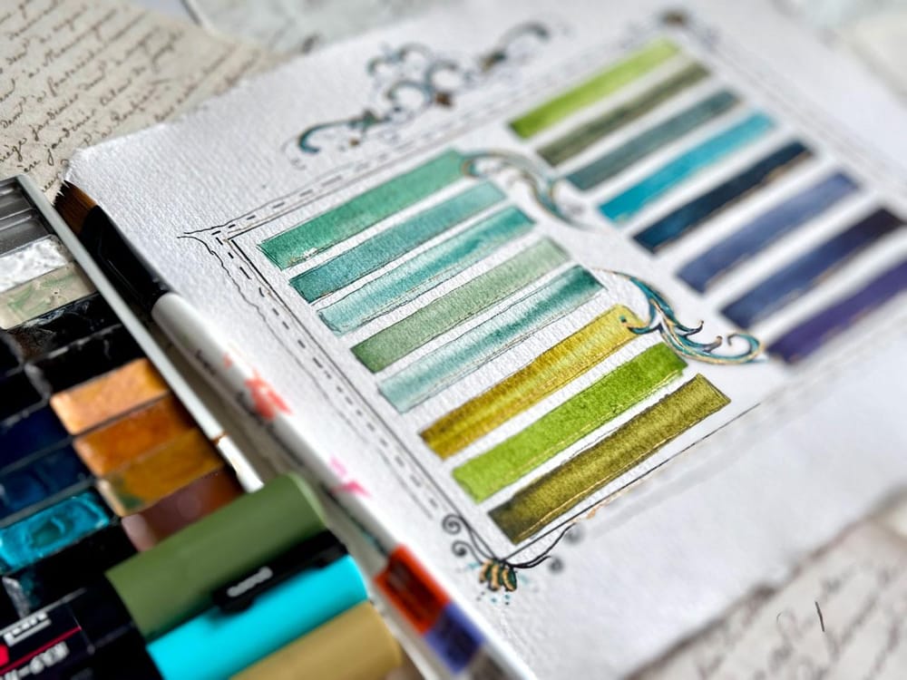 Artful Swatches: Creating Art with Color Palettes - image 2 - student project