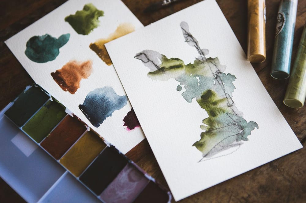 Graphite Watercolor - Making Your Own Graphite Watercolors from Graphite Powder - image 1 - student project
