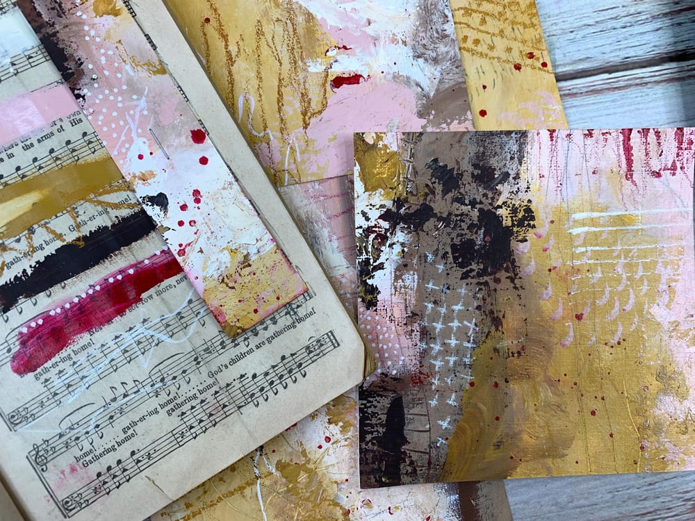 Abstract Painting Adventures - Focus on larger color blocking - image 2 - student project