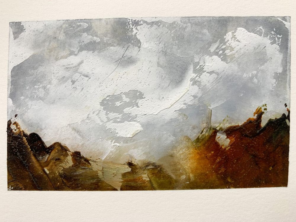 Oil & Cold Wax: Dreamy Little Landscapes - image 1 - student project