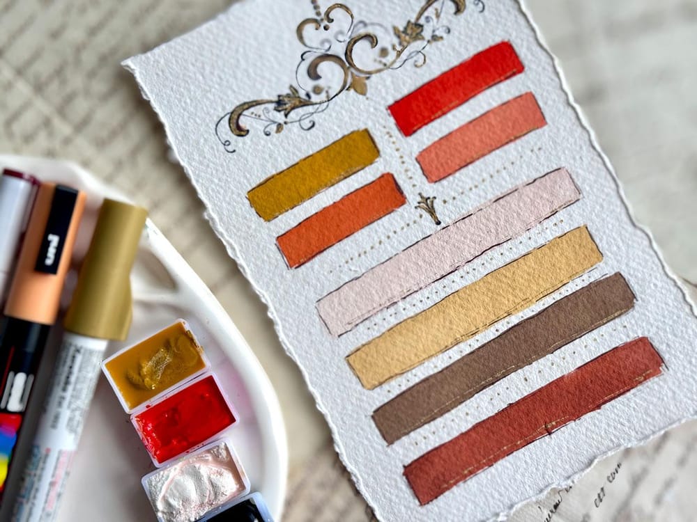 Artful Swatches: Creating Art with Color Palettes - image 4 - student project