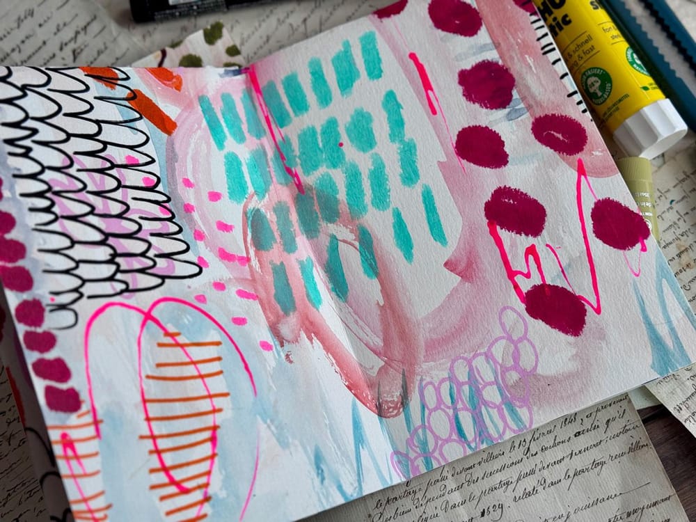 One-Paper Wonders: Painting and Folding a Unique Art Book - image 5 - student project