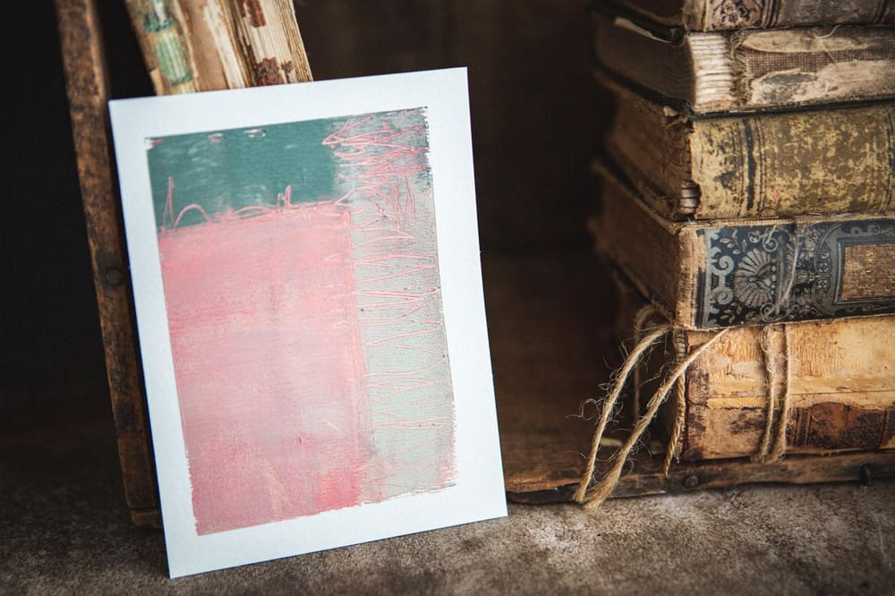 Brayer Roller: Creating Modern Abstracts With This Printmaking Tool - image 1 - student project
