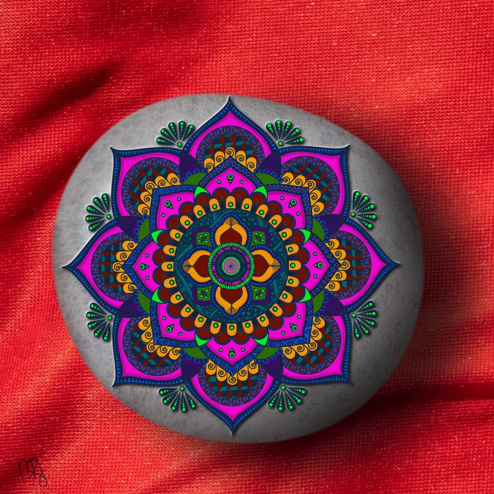 Zendala stone - image 1 - student project
