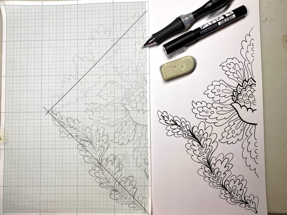 Classic Damask Patterns - image 4 - student project