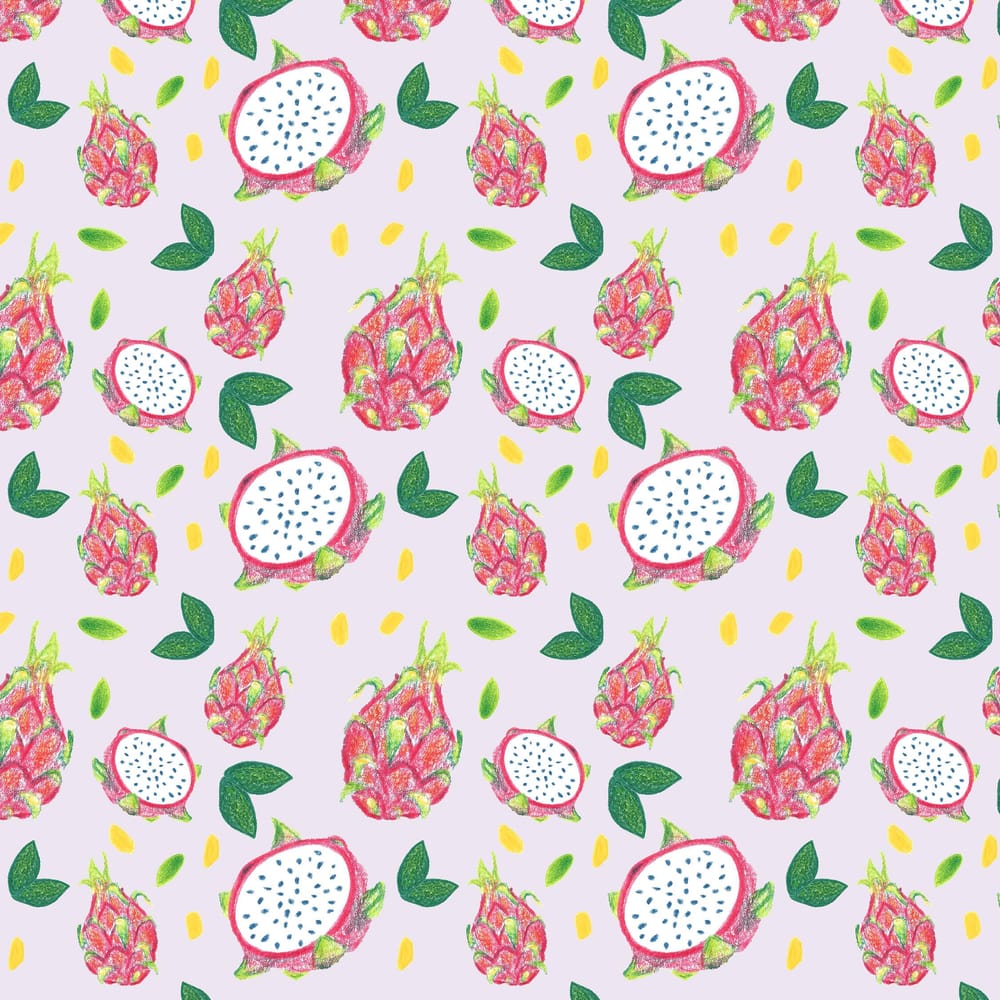Dragonfruit Pattern + Geometric - image 13 - student project