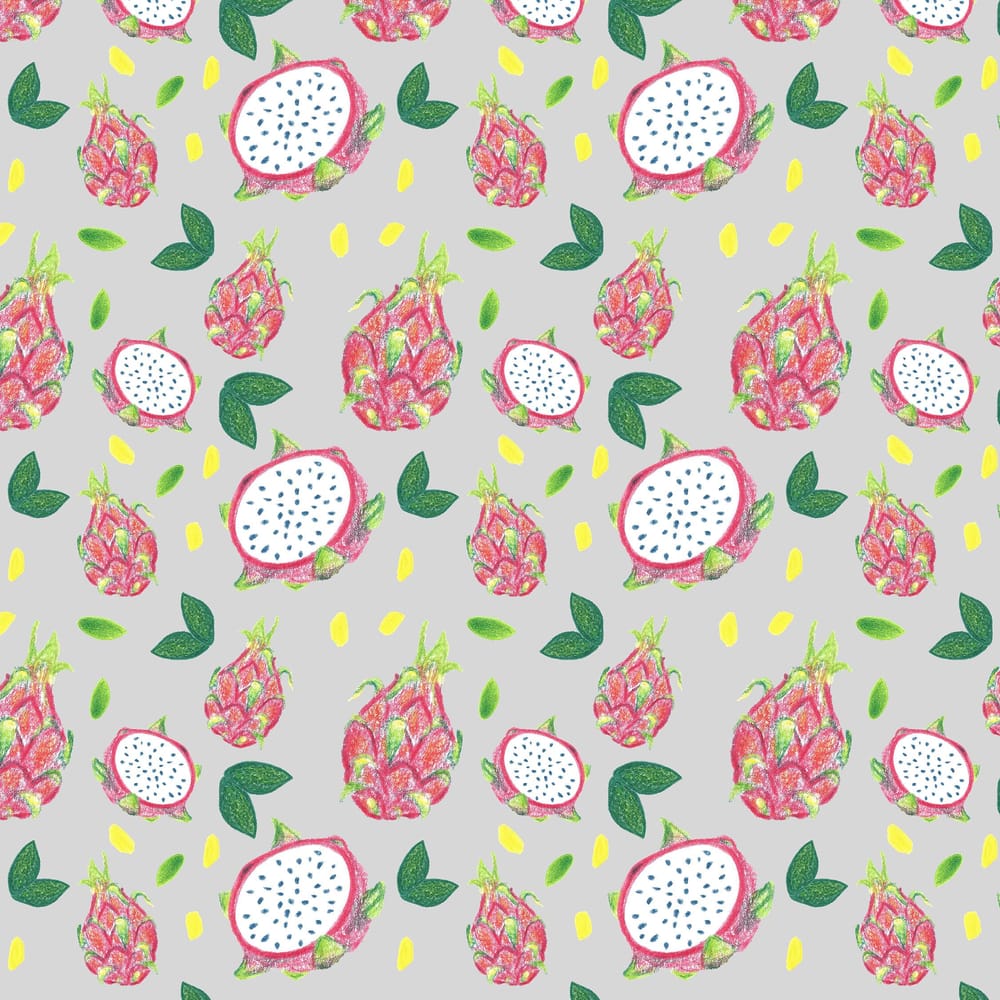 Dragonfruit Pattern + Geometric - image 14 - student project