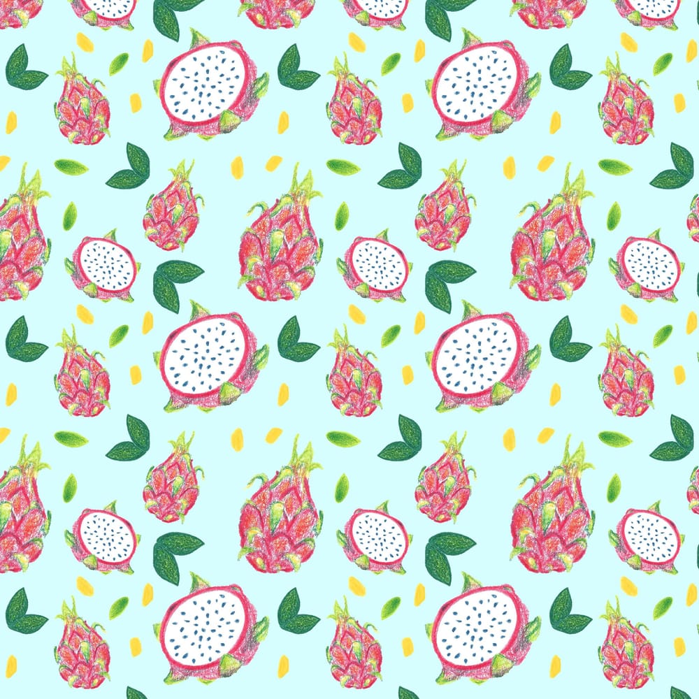 Dragonfruit Pattern + Geometric - image 11 - student project