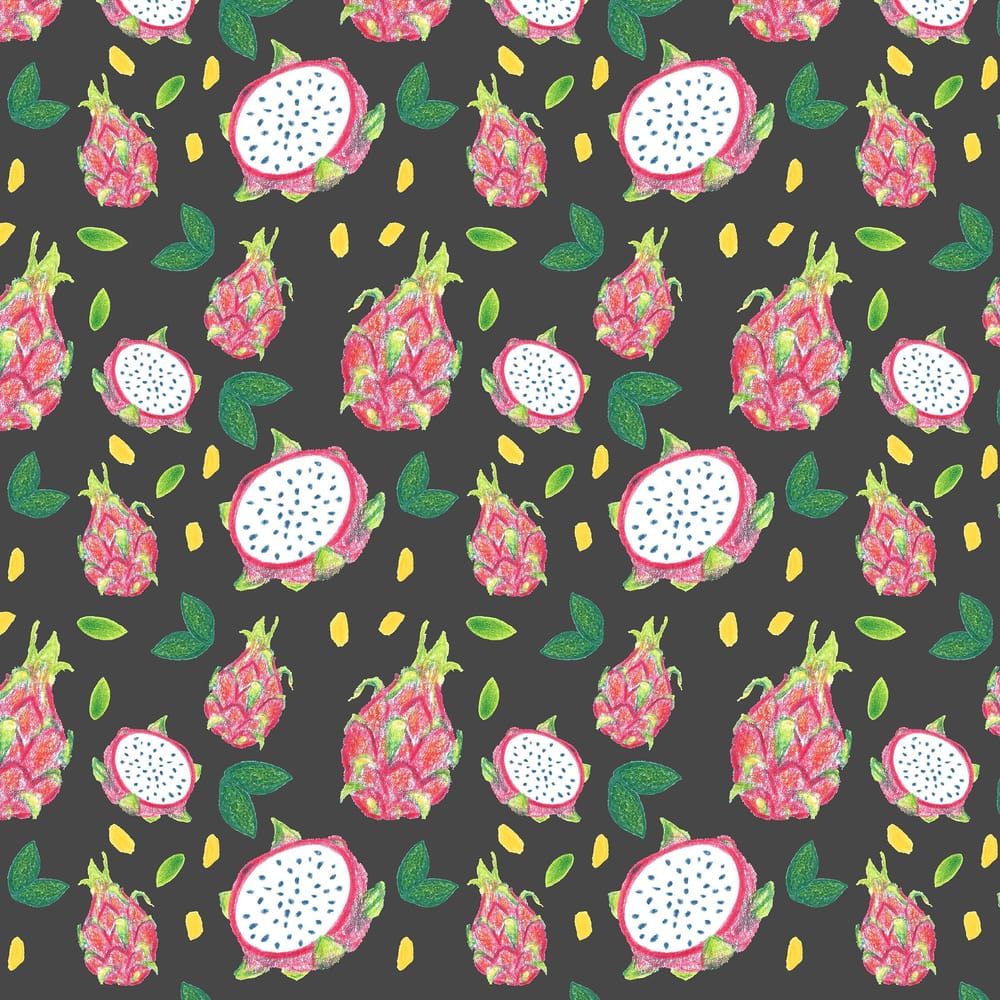 Dragonfruit Pattern + Geometric - image 15 - student project
