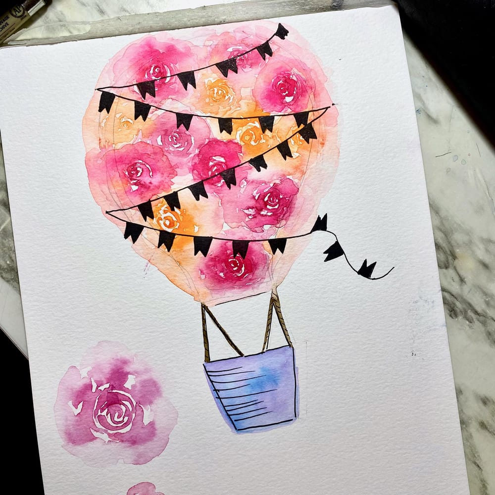 Hot Air Balloon - image 1 - student project