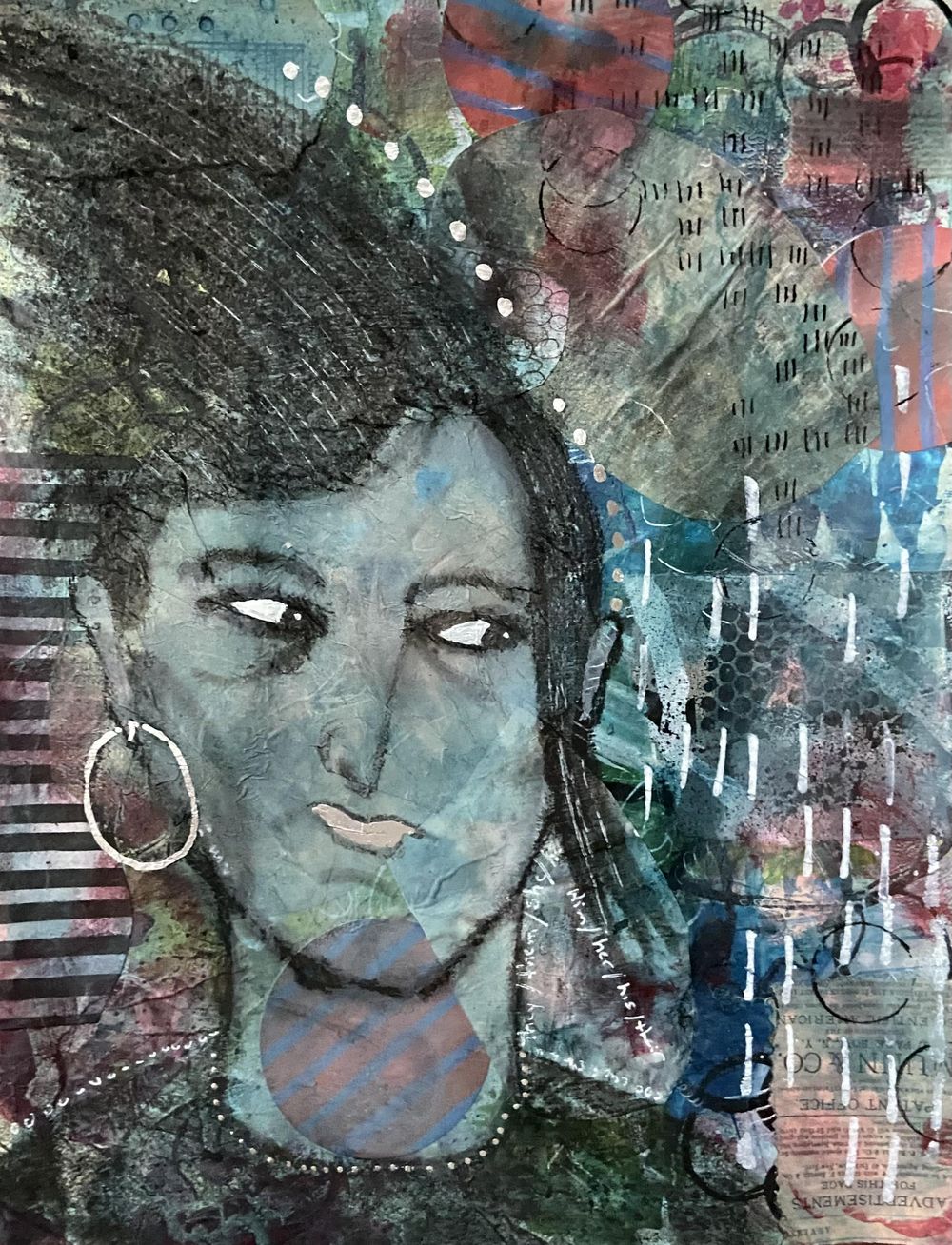 Mixed Media Large Pieces_Limited Colour Palette - image 10 - student project