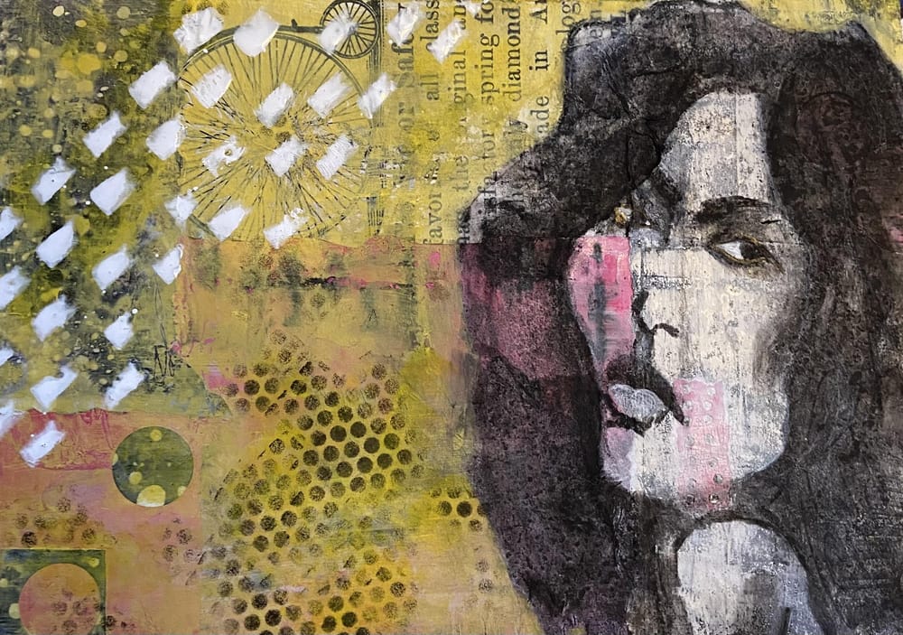 Mixed Media Large Pieces_Limited Colour Palette - image 2 - student project