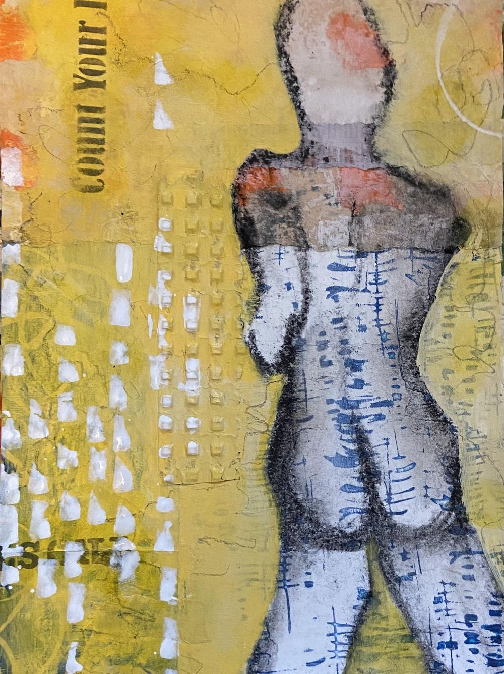 Mixed Media Large Pieces_Limited Colour Palette - image 4 - student project