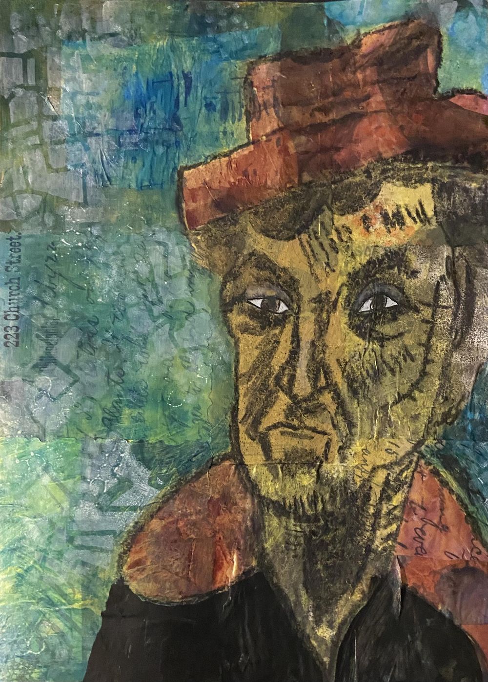 Mixed Media Large Pieces_Limited Colour Palette - image 6 - student project